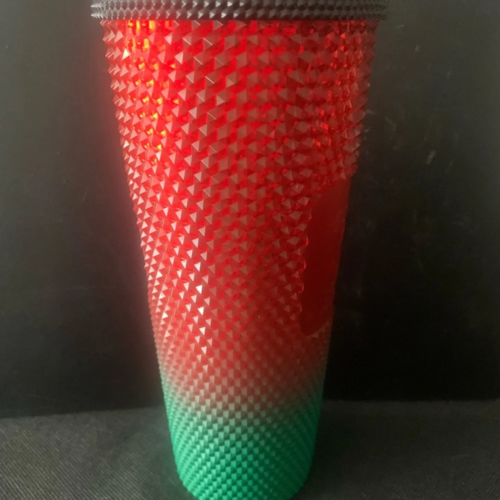 Vintage Starbucks 2021 Disney Mickey Mouse Tumbler Green Red Festive Christmas